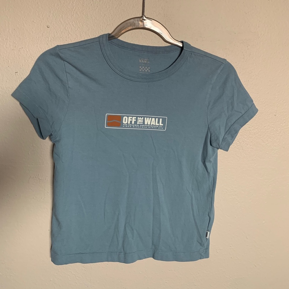 blue and orange canes crop top brand new
